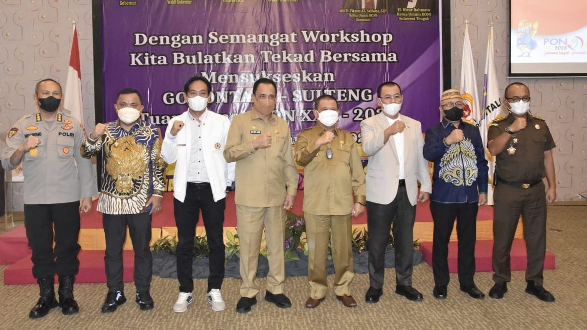 Wabup Gorontalo Hadiri Workshop II Pengajuan Calon Tuan Rumah PON XXII 2028