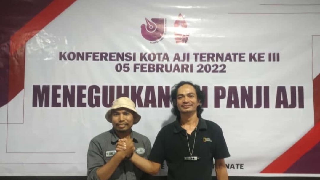 Ikram dan Faris Bobero Terpilih Pimpin AJI Kota Ternate Periode 2022-2025