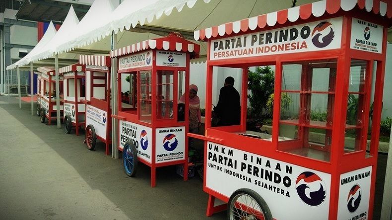 Perkuat Ekonomi Rakyat, Partai Perindo akan Bagikan Gerobak Gratis untuk Pedagang