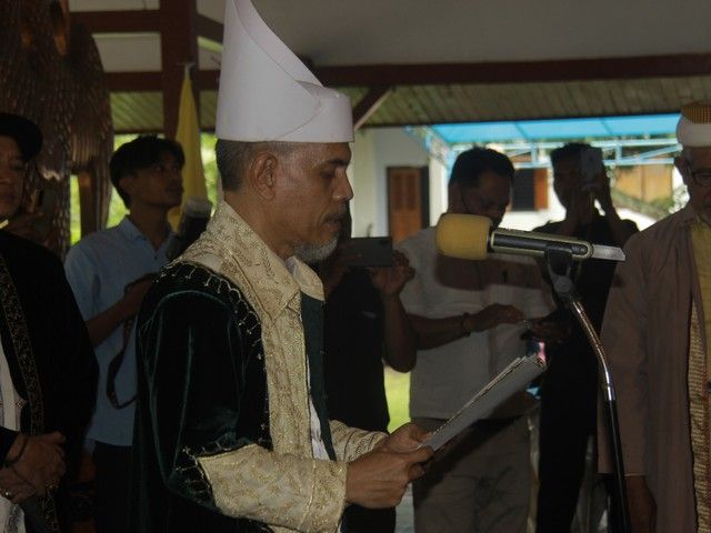 Sultan Ternate Lantik Dua Pejabat Tinggi Kesultanan