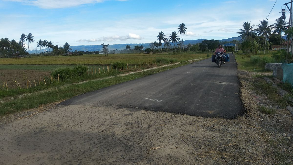 Masyarakat Pertanyakan Pengerjaan Peningkatan Jalan Hutabohu-Padengo