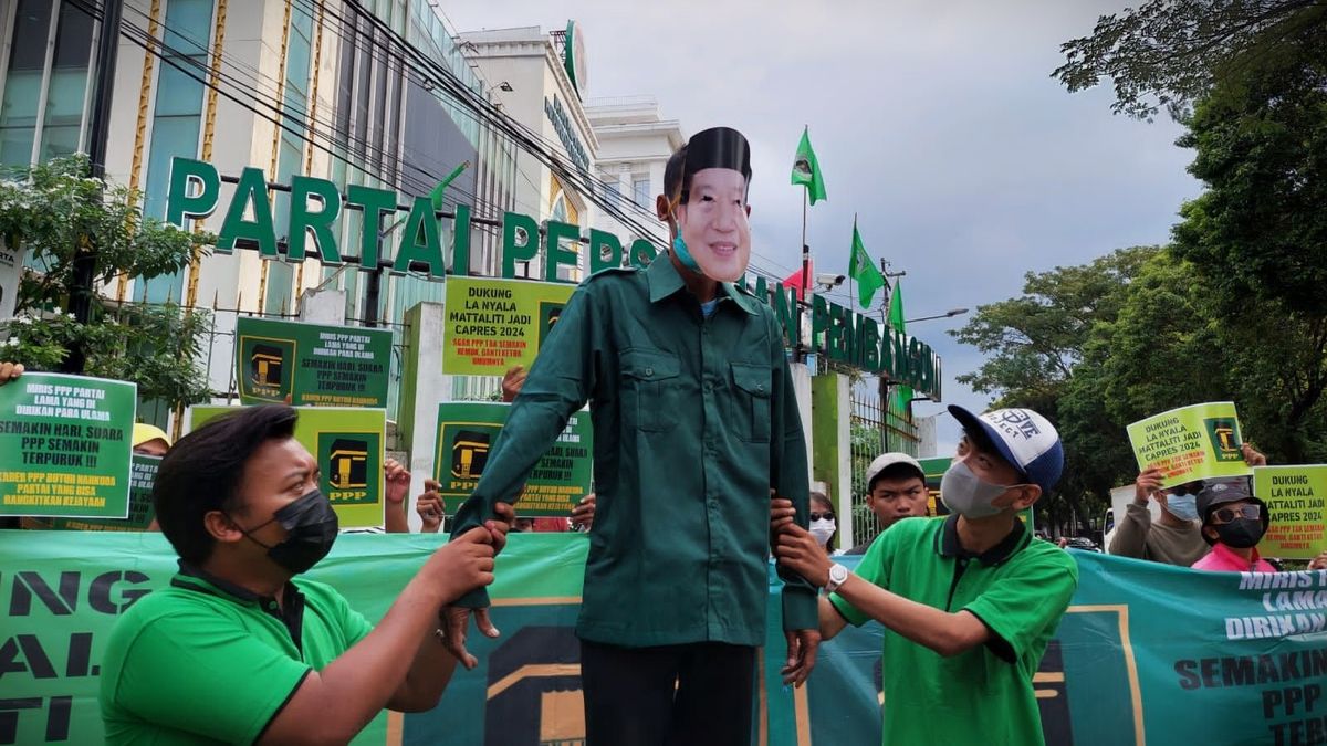 Video: Ratusan Massa Desak Ketua Umum PPP Suharso Monoarfa Mundur dari Jabatan