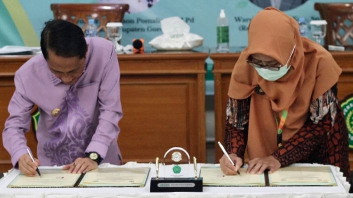 Kembangkan SDM Kesehatan, Bupati Gorontalo Teken MoU dengan UNISA Yogyakarta