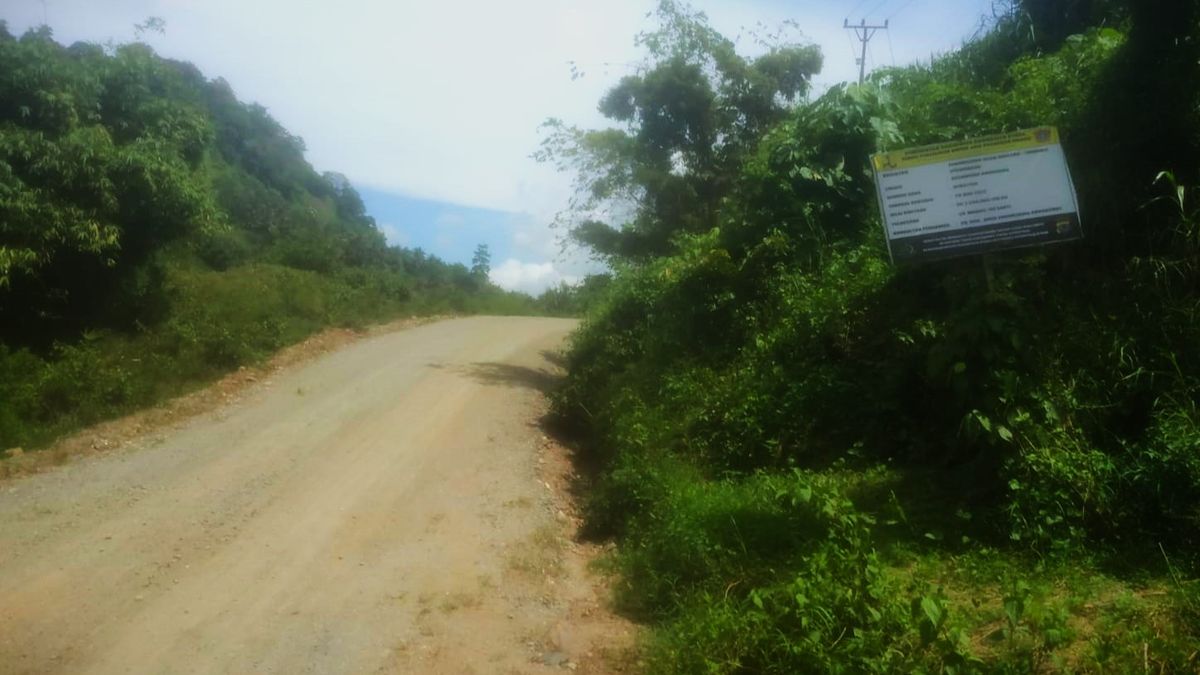 Proyek Peningkatan Jalan di Desa Bualemo, Gorontalo Utara Putus Kontrak