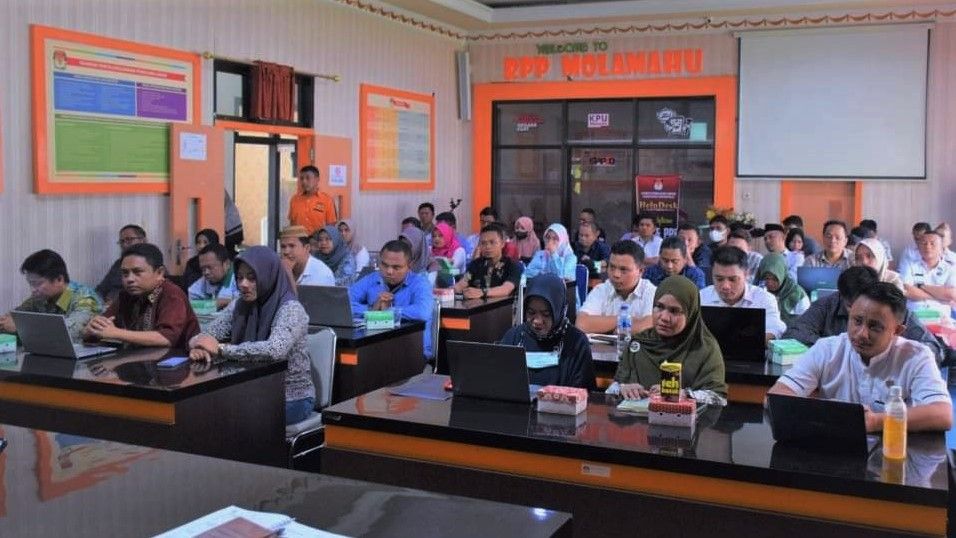 KPU Kabupaten Gorontalo Gelar Raker Pemetaan TPS