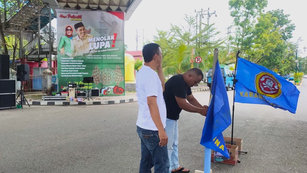 Karang Taruna Buka Posko Kemanusiaan