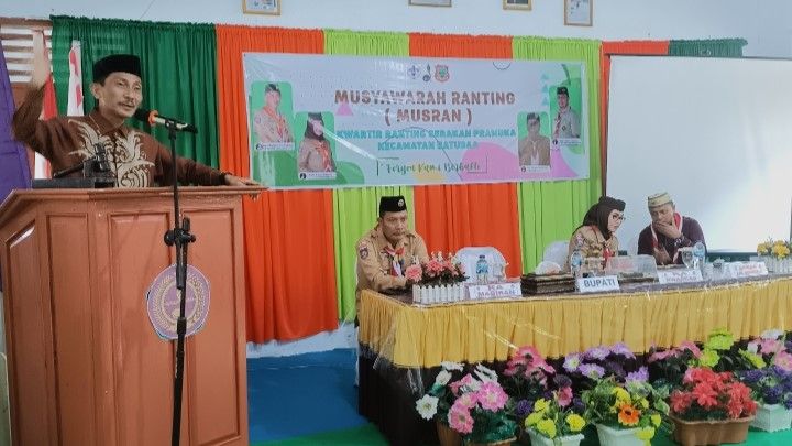 Bupati Nelson: Organisasi Pramuka Wadah Penggedokan SDM