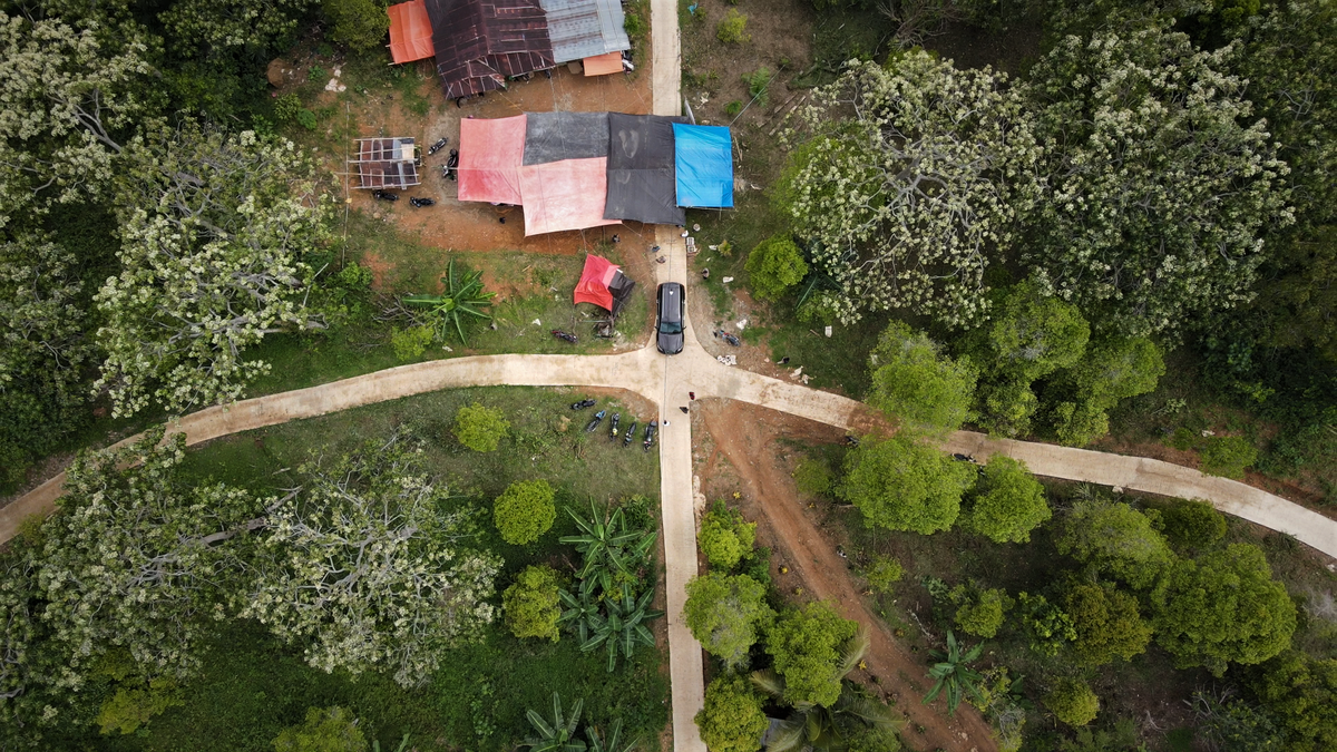 Jalan Usaha Tani Program Upland Diresmikan