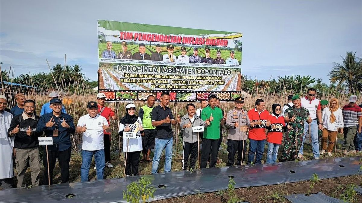 Kendalikan Inflasi Daerah, Pemkab Gorontalo Galakan Gertam Barito