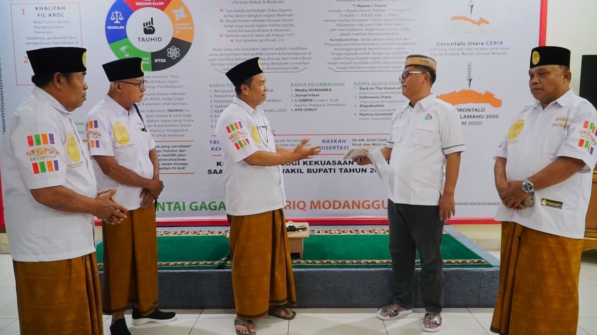 Gagasan Thariq “Back to the Vision of God” Membuat Dewan Adat Gorontalo Tertarik