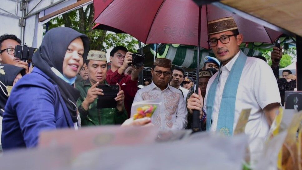 Kedatangan Menparekraf Sandiaga Uno Jadi Berkah Bagi UMKM Gorontalo