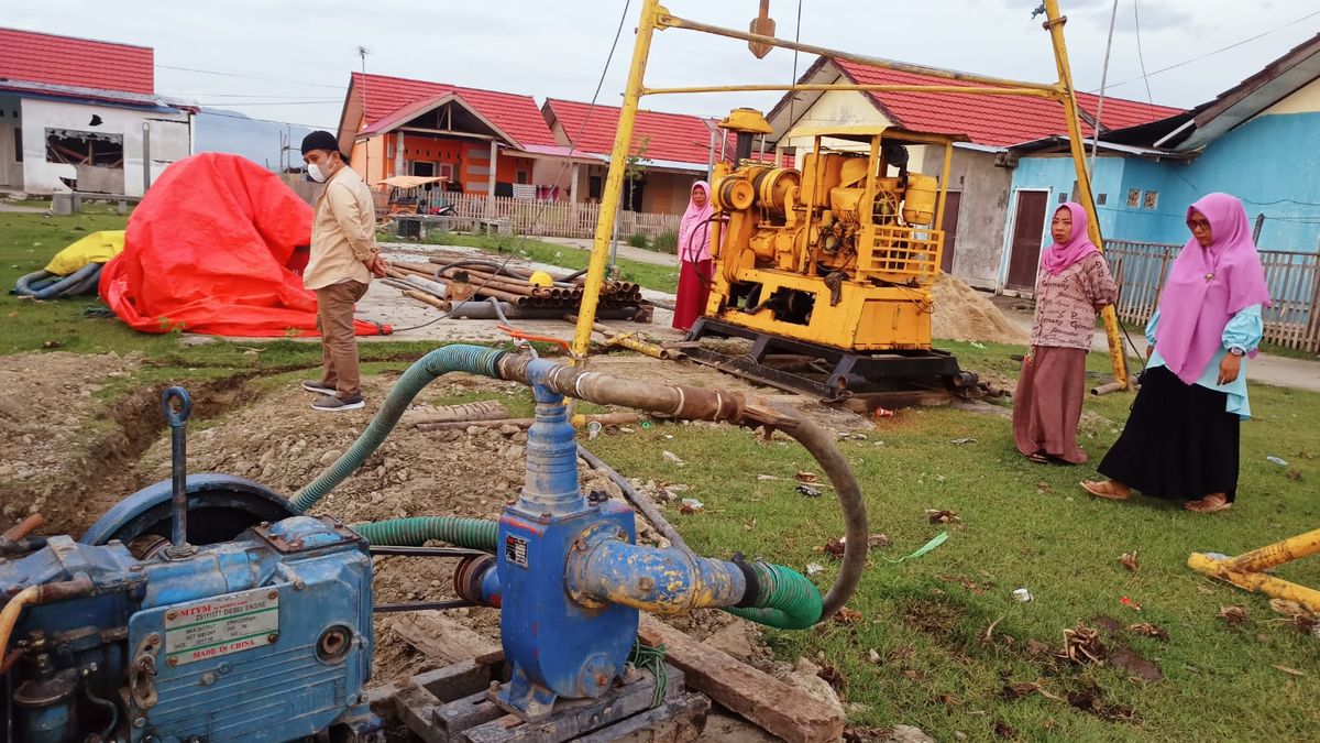 Proyek Pengeboran Air di Desa Buhu Dihentikan Warga