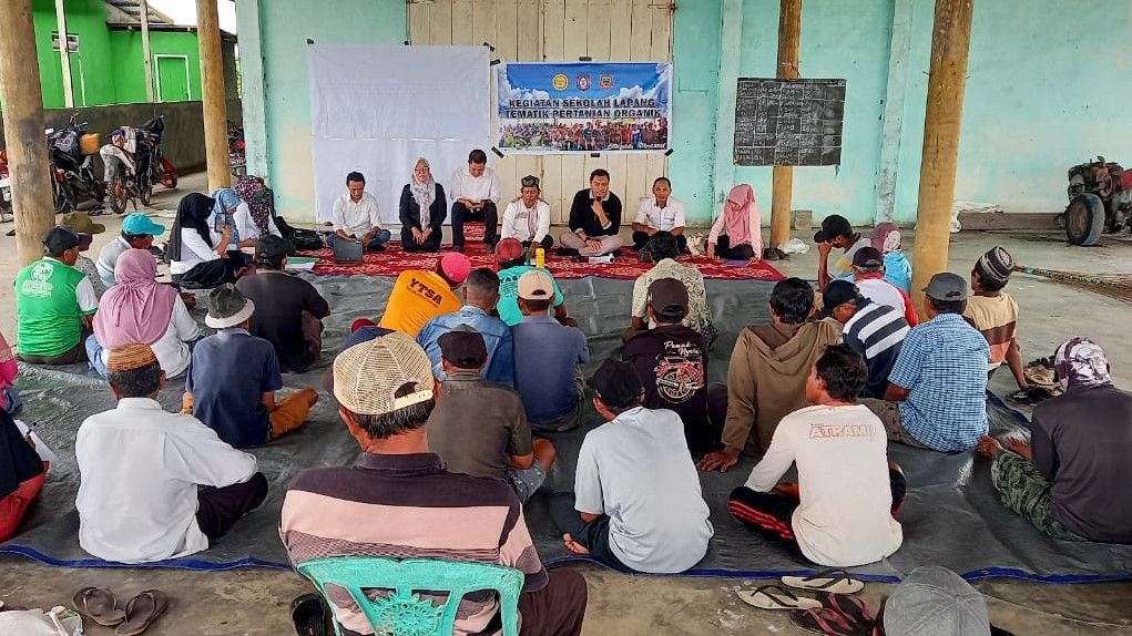 Sekolah Lapang Pertanian Organik, Edukasi Petani dalam Meningkatkan Ekonomi