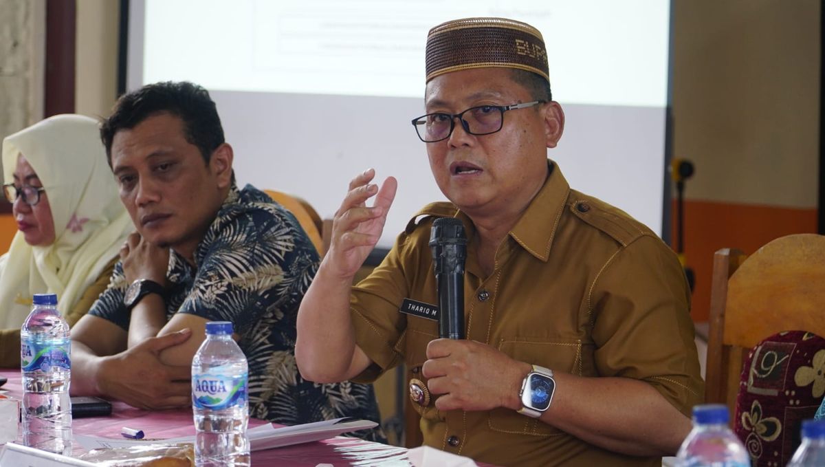 Bupati Thariq Jadi Pemateri Bimtek BPD Se-Kecamatan Tolinggula