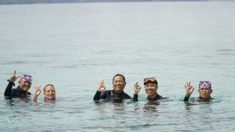 Bupati Thariq Kampanyekan Penyelamatan Terumbu Karang