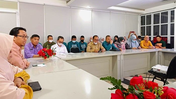 BKP Gorontalo Lakukan Studi Komparasi Standar Harga Satuan di Kemendagri