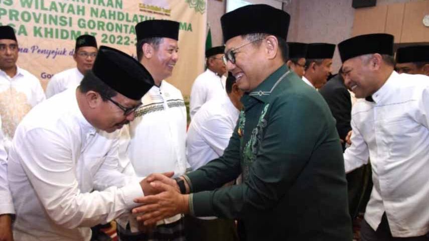 Gubernur Gorontalo Ajak PWNU Gorontalo Jaga Stabilitas Politik