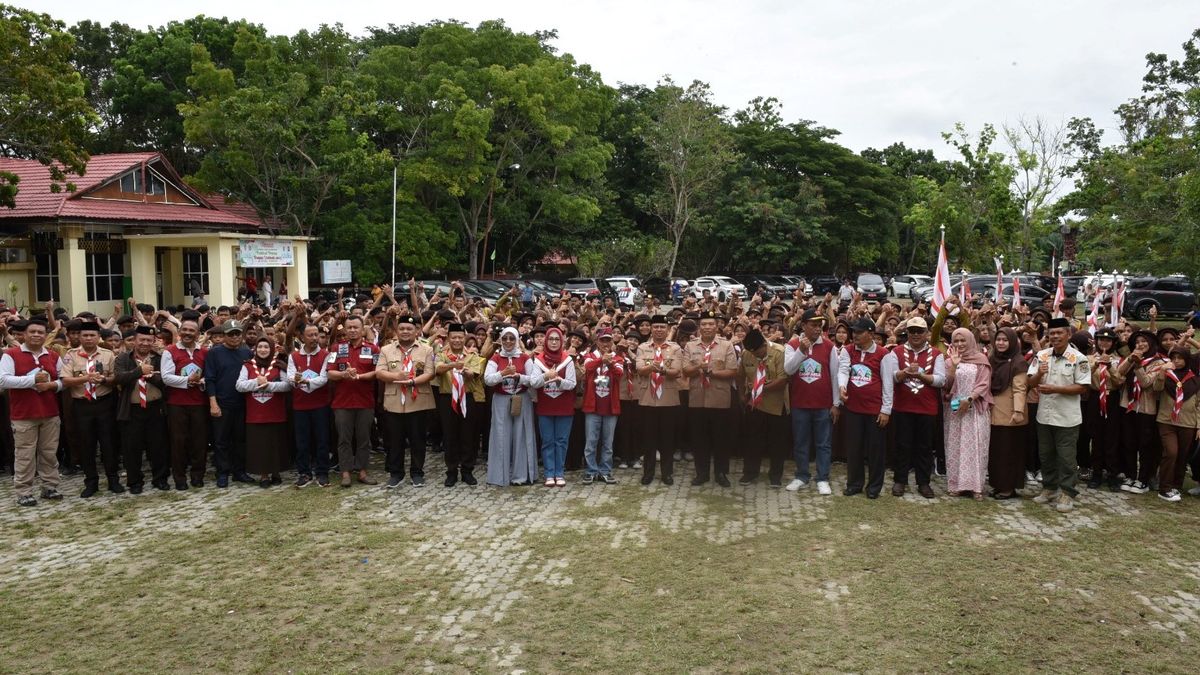 Nelson Pomalingo Ajak Pramuka Jadi Duta Pelestari Danau Limboto