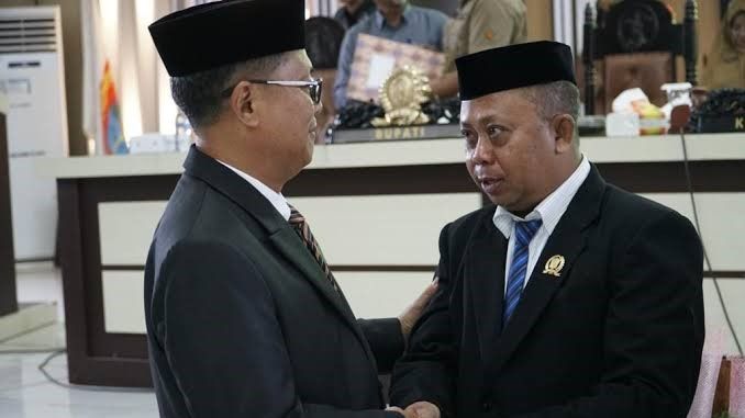 Thariq Modanggu Beri Ucapan Kepada Anggota DPRD Rahmat Lamadji