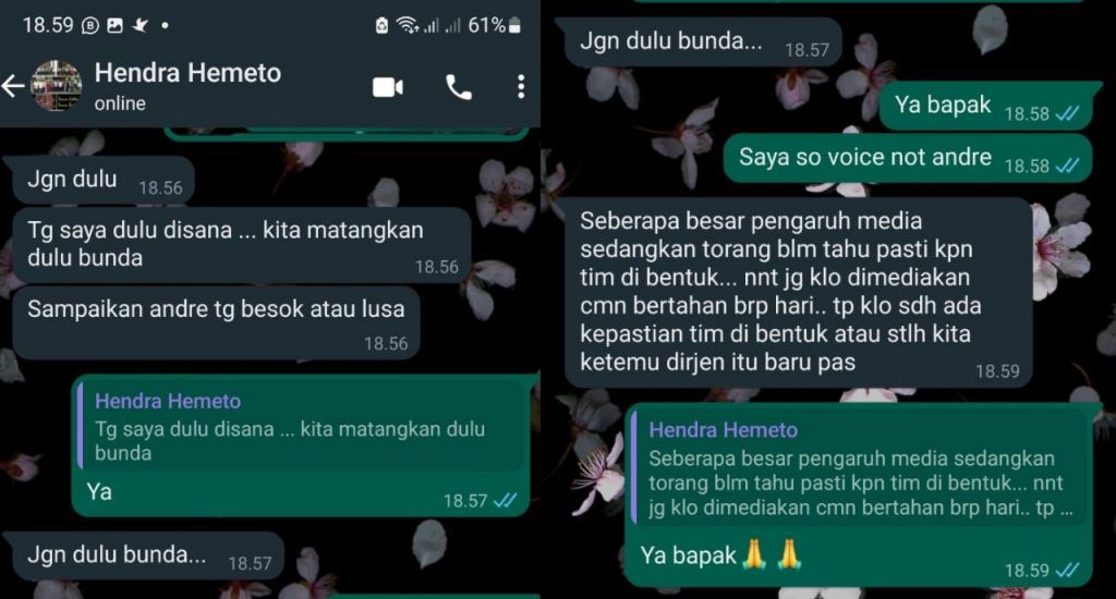 Video: Voice Note dan Chat Diduga Ifana Abdurahman dan Wakil Bupati Gorontalo Bocor ke Publik