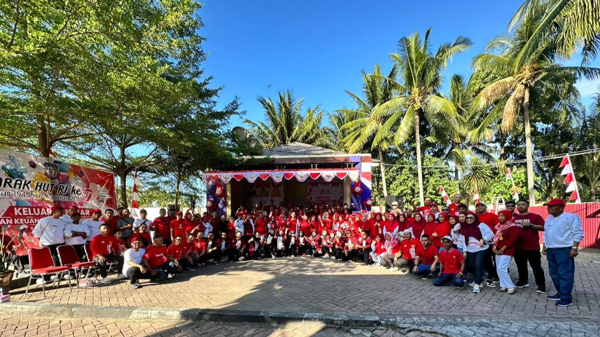 Semarakkan HUT ke-78 RI, Badan Keuangan Provinsi Gorontalo Gelar Family Gathering