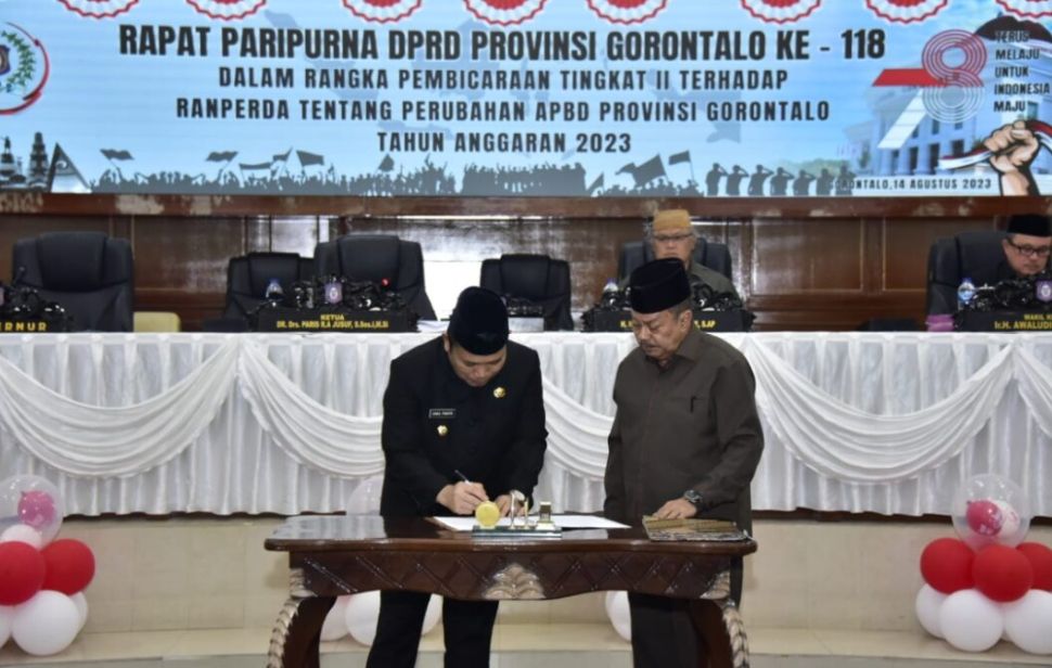 Perda APBD Perubahan 2023 Ditetapkan