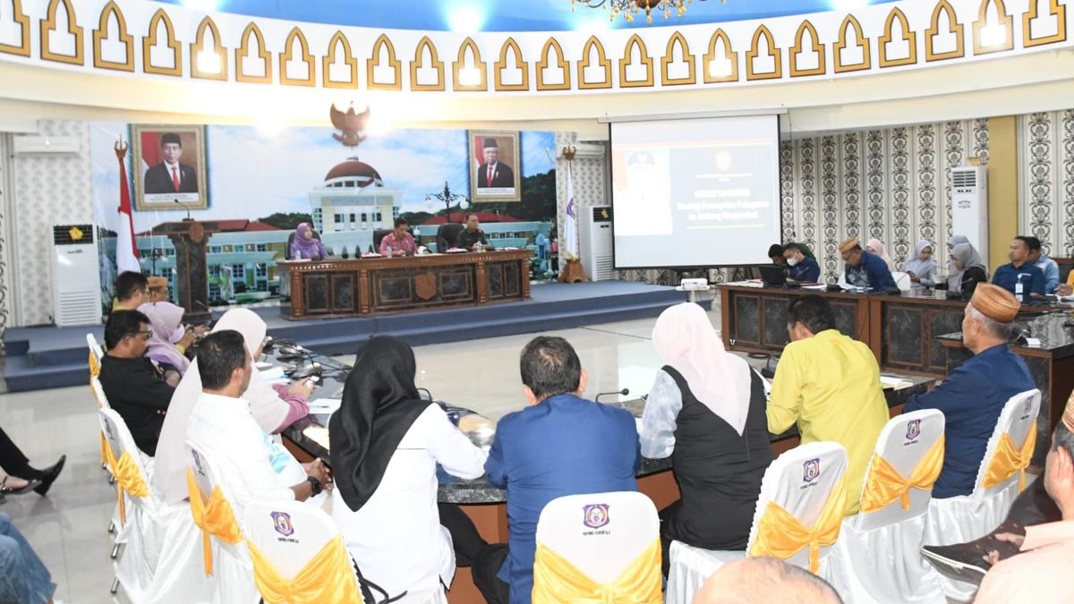 Pemkab Gorut Lakukan Audiensi dengan Pemprov Gorontalo