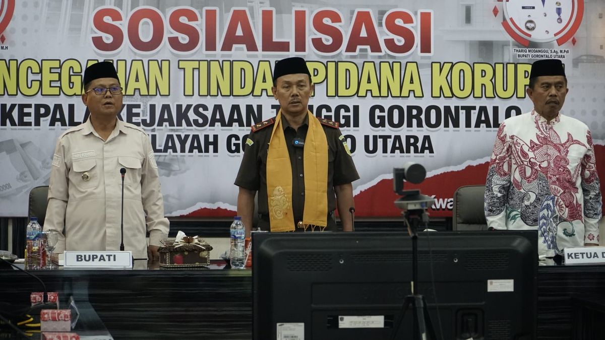 Thariq Modanggo Hadiri Sosialisasi Pencegahan Korupsi