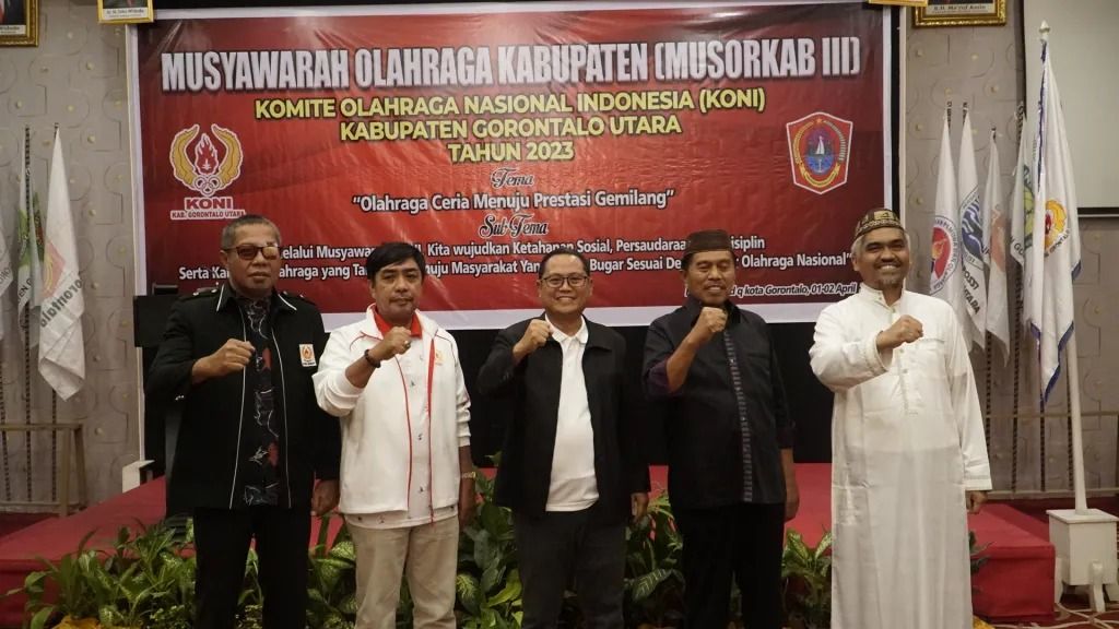 Thariq Modanggu Terpillih Sebagai Ketua KONI Gorut