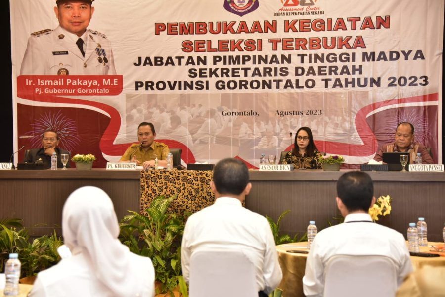 Buka Seleksi Sekdaprov, Gubernur Gorontalo: Jangan Merasa Dekat dengan Pansel