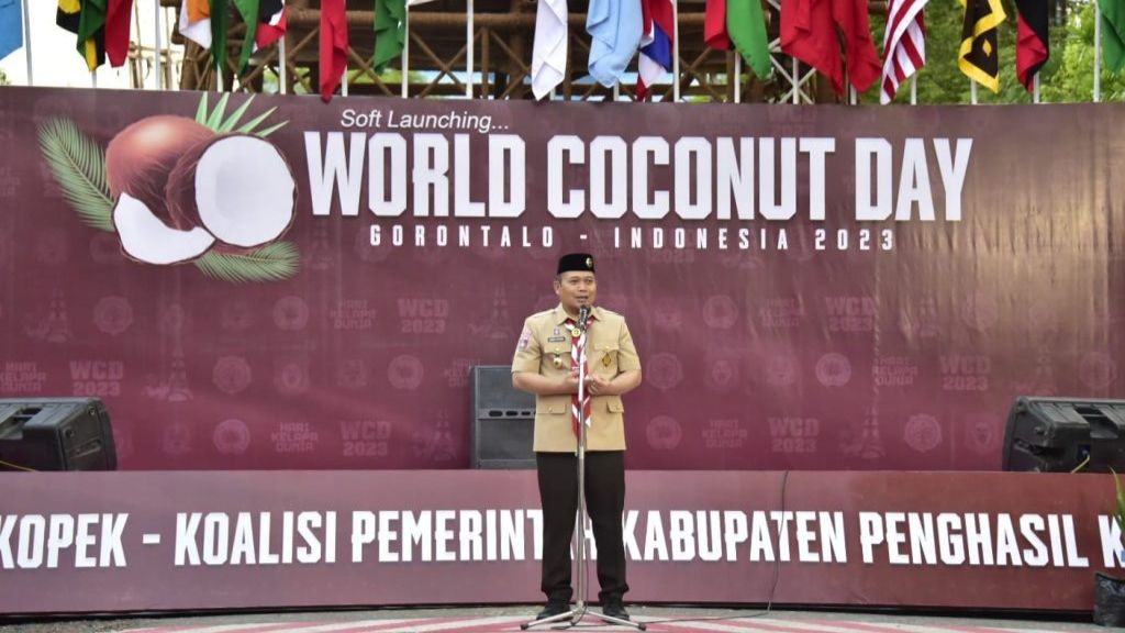 Gubernur Gorontalo Resmi Luncurkan Word Coconut Day 2023