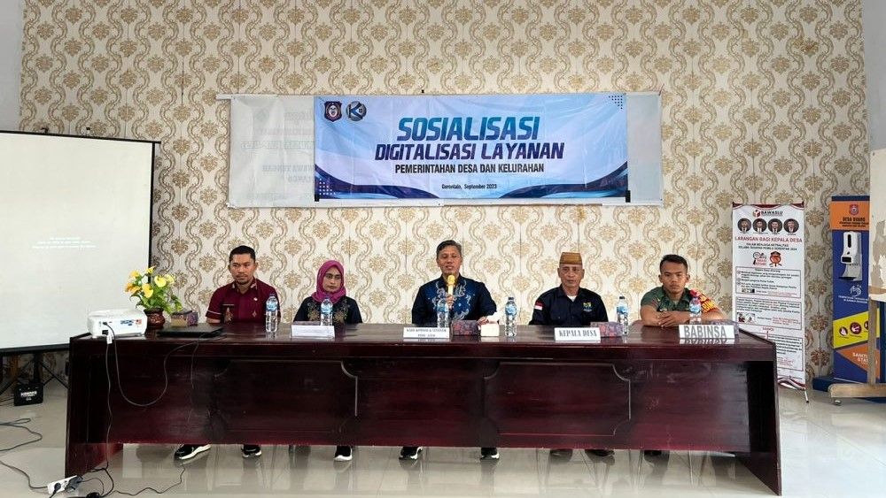 Diskominfotik Gorontalo Dorong Desa Duano Terapkan Pelayanan Digital