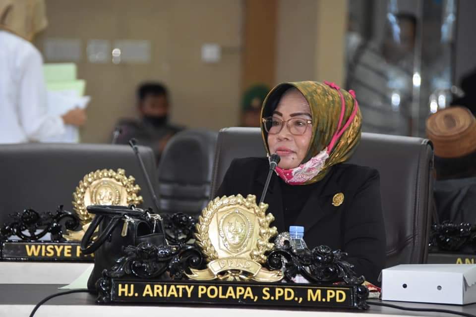 Aryati Polapa Minta OPD Pengampu PAD Diberikan Support Anggaran