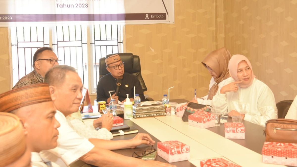 Sekretaris Daerah Roni Sampir Pimpin Rapat HLM TP2DD Tahun 2023