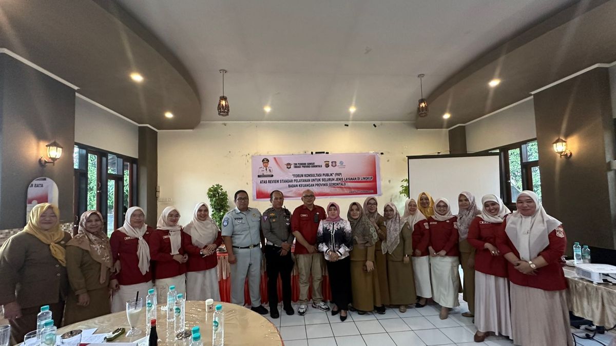 BKP Gorontalo Gelar Forum Konsultasi Publik, Bahas Standar Pelayanan