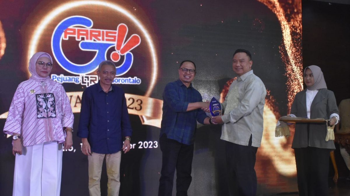 Pemkab Gorontalo Raih Penghargaan Paris Go Award 2023