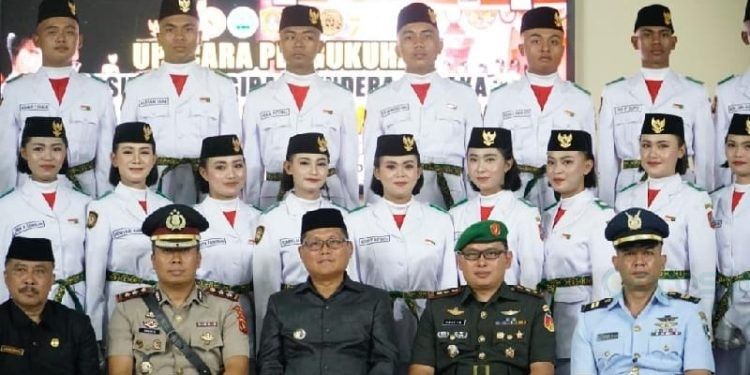 26 Anggota Paskibraka Kabupaten Gorut Dikukuhkan