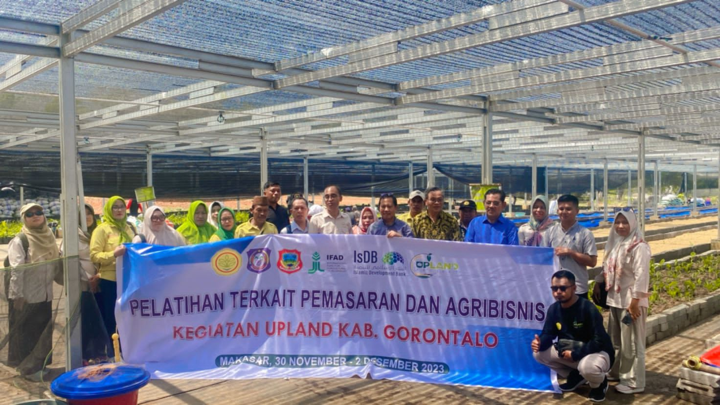 Petani UPLAND Gorontalo Ikut Pelatihan Pemasaran dan Studi Banding di Makassar