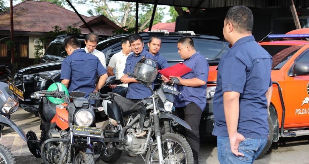 Wadir Reskrimum Polda Gorontalo Ingatkan Personel Rawat Kenderaan Dinas