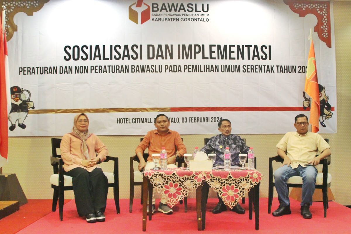 Bupati Nelson Resmi Buka Sosialisasi Implementasi Peraturan Bawaslu