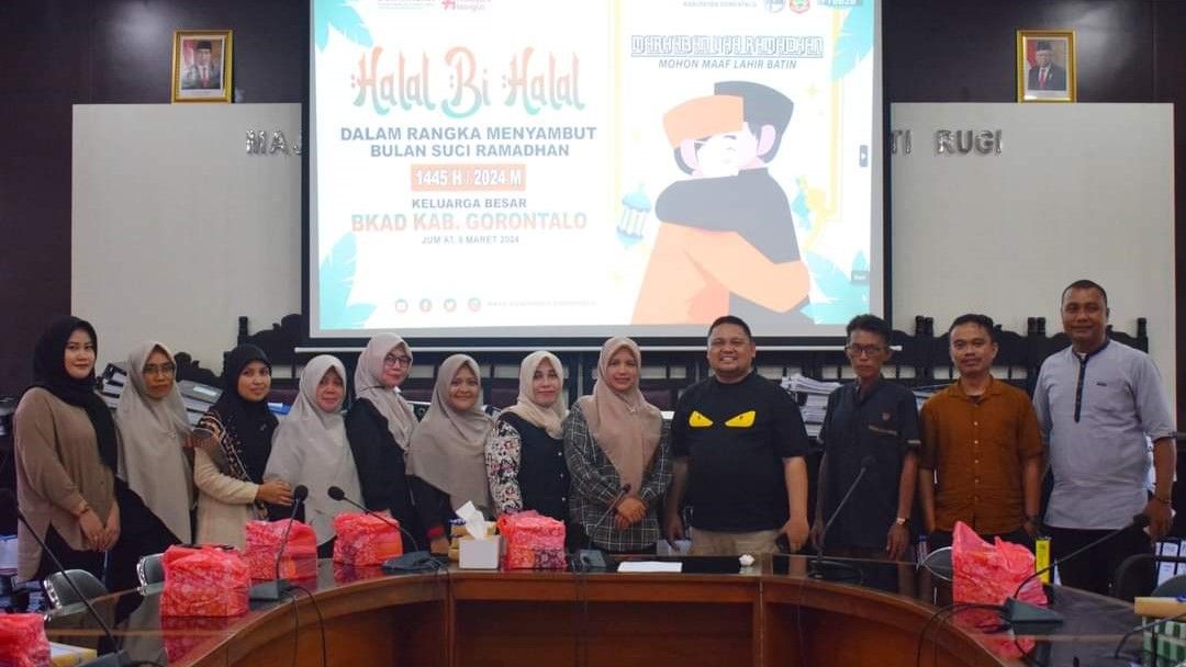 BKAD Kabupaten Gorontalo Gelar Halal Bihalal Jelang Ramadhan