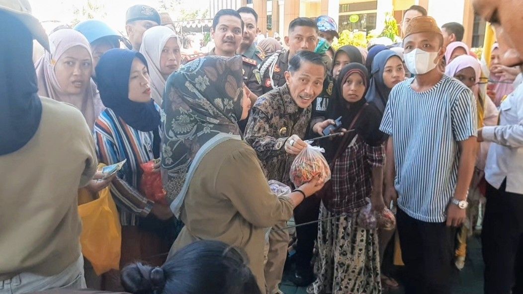 Pemkab dan Pemprov dan Kejari Gorontalo Berkolaborasi Gelar Pasar Murah