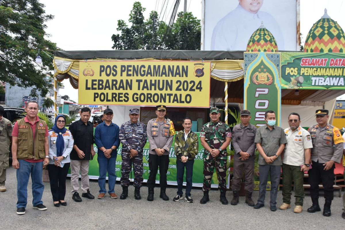 Pastikan Kenyamanan Masyarakat Selama Lebaran, Bupati Gorontalo Tinjau Pospam