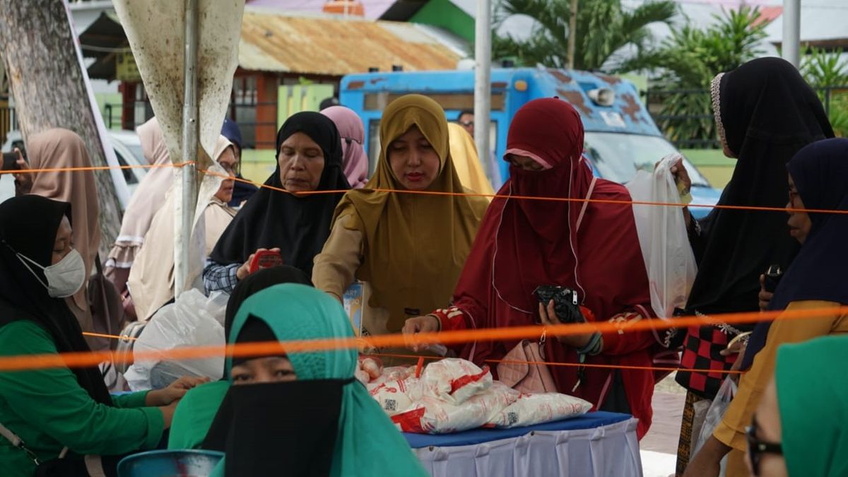 Antusias Warga Kota Gorontalo Sambut Gerakan Pangan Murah