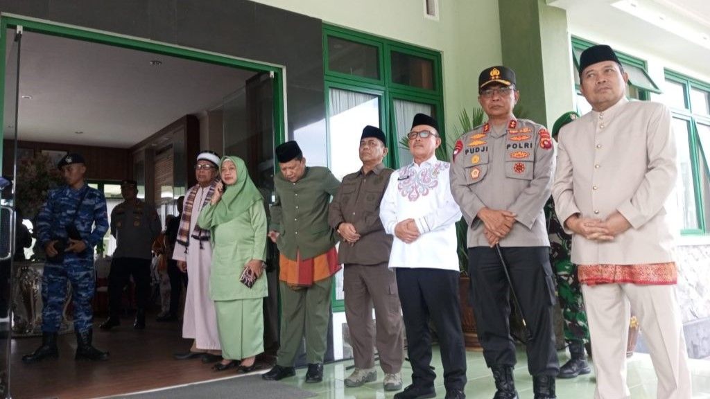 Kapolda Gorontalo Sambut Kedatangan Danrem 133 Nani Wartabone