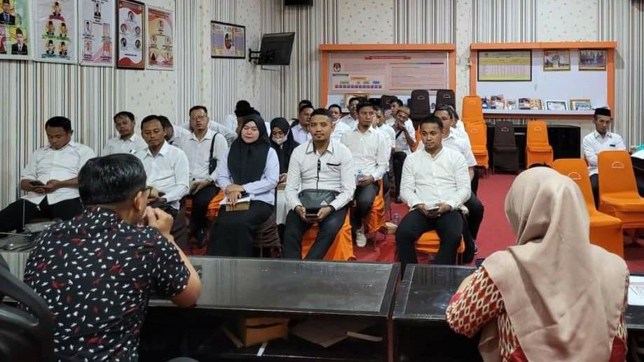 KPU Gorut Gelar Seleksi Wawancara Calon Anggota PPK