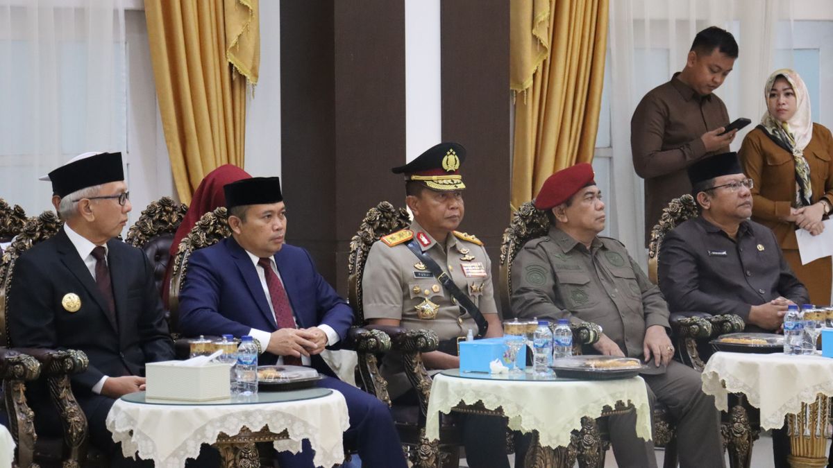 Kapolda Gorontalo Hadiri Serah Terima Jabatan Pj Gubernur Gorontalo