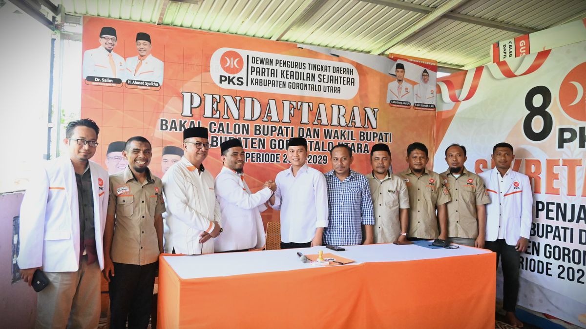 PKS Terima Pendaftaran Ramdhan Mapaliey Sebagai Bakal Calon Wabup Gorut