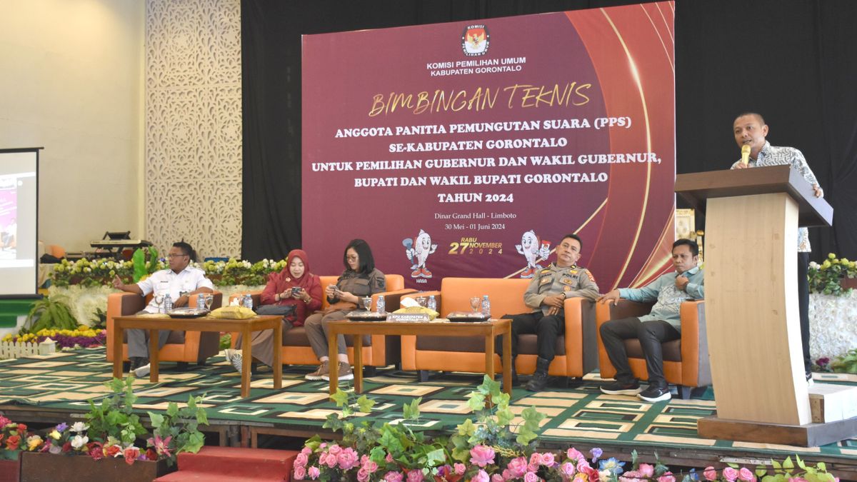 Perkuat Kelembagaan PPS, KPU Kabupaten Gorontalo Gelar Bimtek