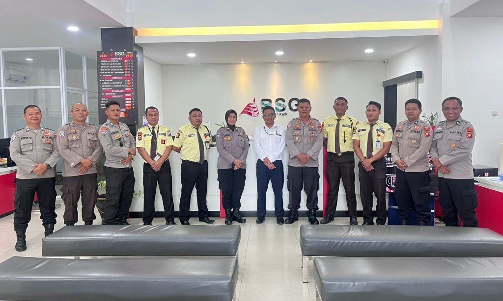 Dit Binmas Polda Gorontalo Kunjungi Bank BSG Cab. Tilamuta